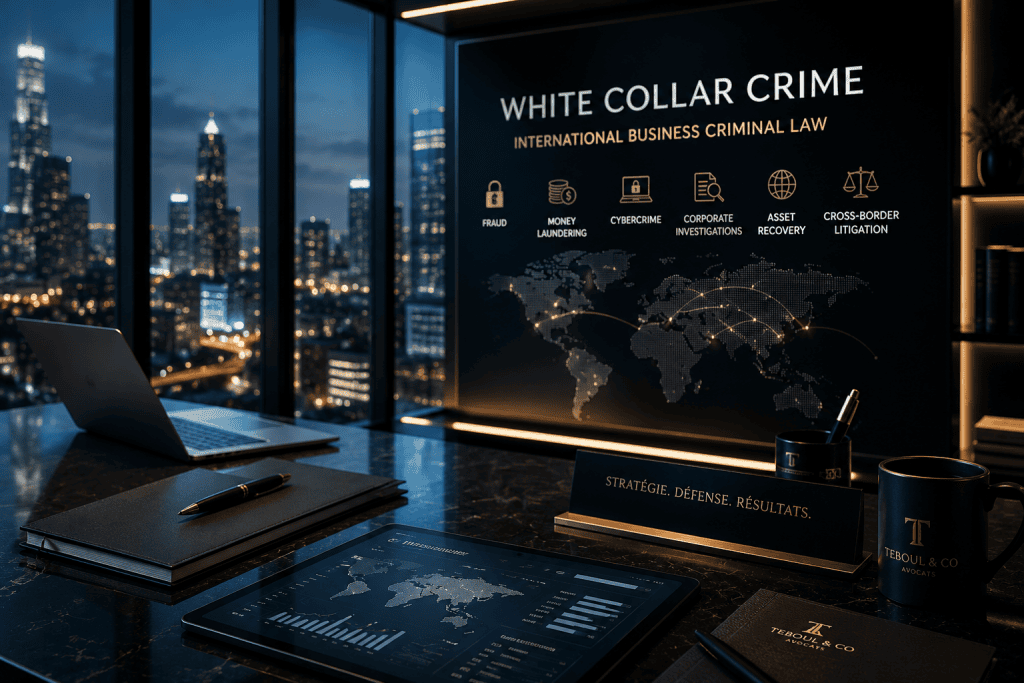 Droit pénal des affaires, criminalité économique et enquêtes internationales